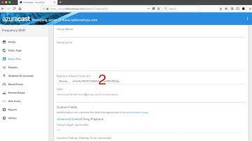 Video Tutorial: How to add an Album Artwork cover image for your song in Azuracast
