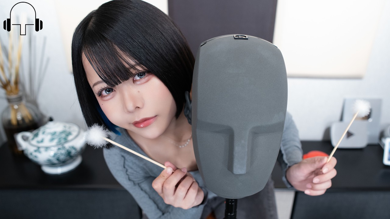 【ちなぷぷ】耳かきとおしゃべりでみんなを癒してあげるね？💗【ASMR / 4K】