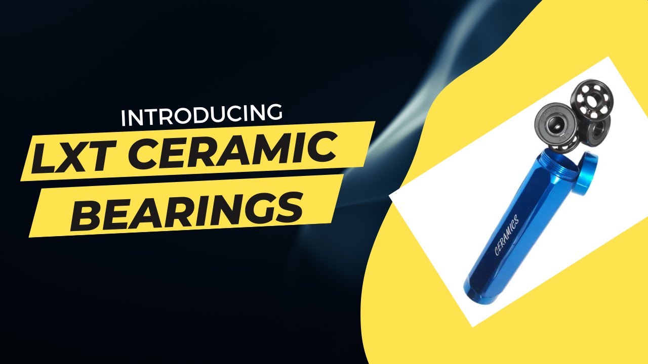 LXT CERAMIC BEARINGS 7 minute roll with SILICONE SPRAY YouTube