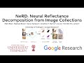 NeRD: Neural Reflectance Decomposition from Image Collections