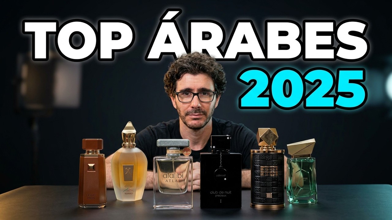 TOP 2025: Fragancias Árabes con mayor puntuación en Fragrantica