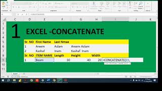 Master Excel's CONCATENATE Function : Quick & Easy Shortcut Guide!