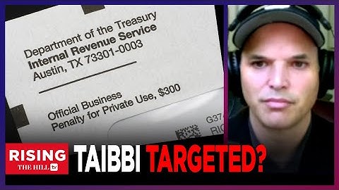 Matt Taibbi On Rising: I Published The Twitter Files, Then The IRS Came For Me