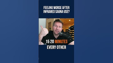What to Do When You Feel Worse After Infrared Sauna Use #shorts