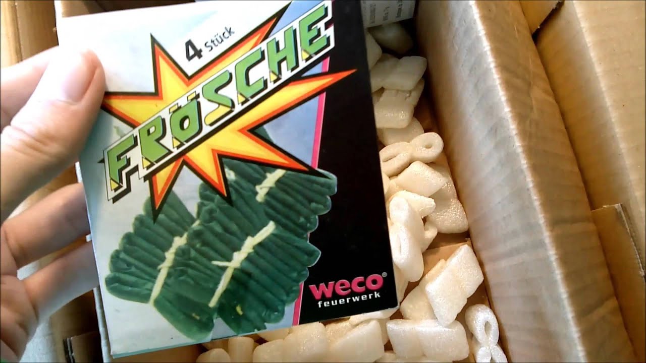 Feuerwerk Kleinkram Unboxing - YouTube