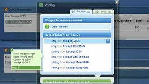 IBM Mashup Center and using StrikeIron Data Widgets