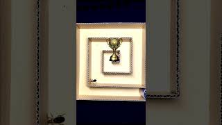 MAZE RACE #ASMRMaze #Youtubeshorts #bugs