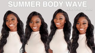 🔥BODY WAVE HAIR YOU HAVE TO TRY, EASY INSTALL, PRE PLUCKED, PRE CUT | REMY FORTE HAIR