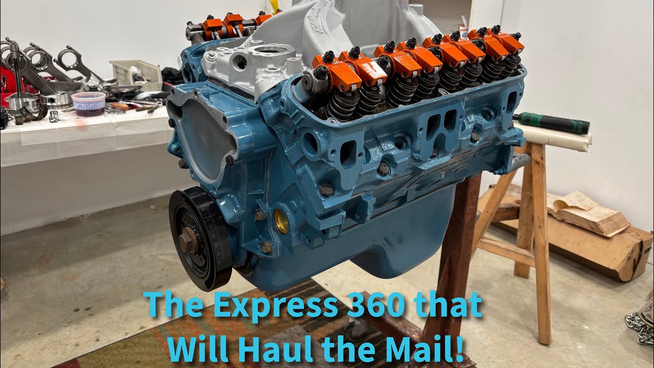 Сборка верхней части двигателя Little Red Express 360 