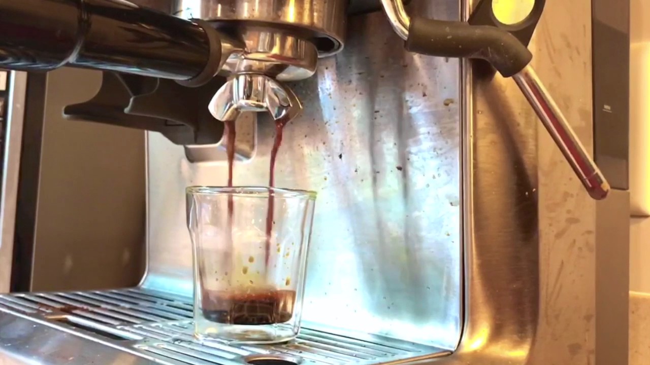 Caramel Iced Coffee using Breville Barista Express YouTube