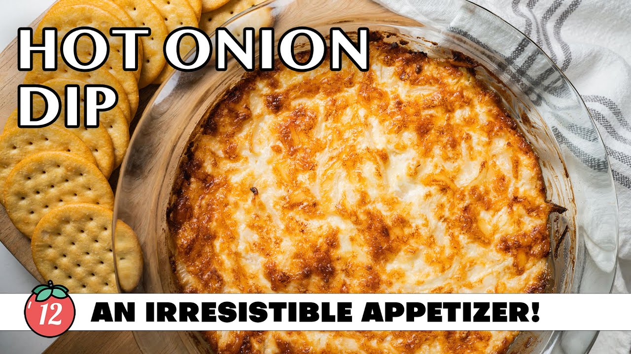 Hot Onion Dip: An Easy 5 Ingredient Recipe - YouTube