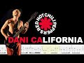 Red Hot Chili Peppers - Dani California (Bass Tabs) By @ChamisBass