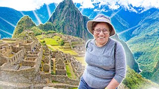 MAMA LLEGA A MACHU PICHU POR PRIMERA VEZ! CUMPLIMOS SU SUEÑO