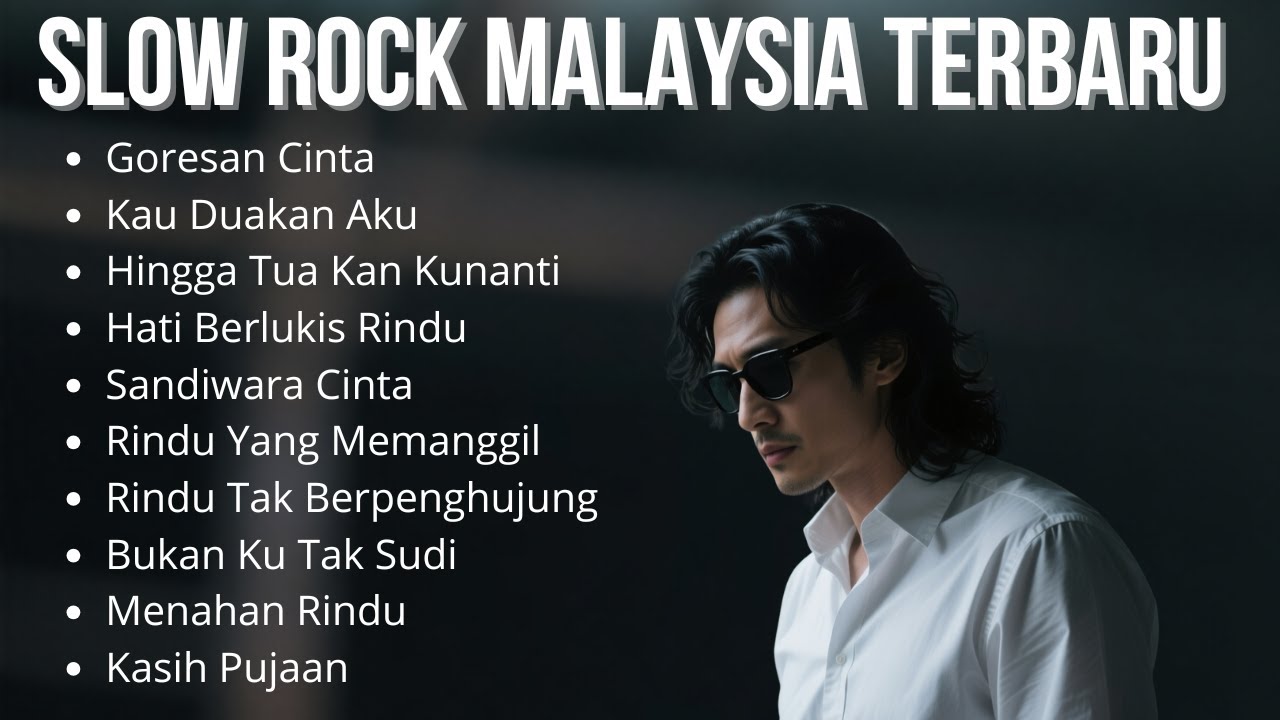 Full Album Slow Rock Malaysia Terbaik 2025  Paling Enak Didengar | Goresan Cinta