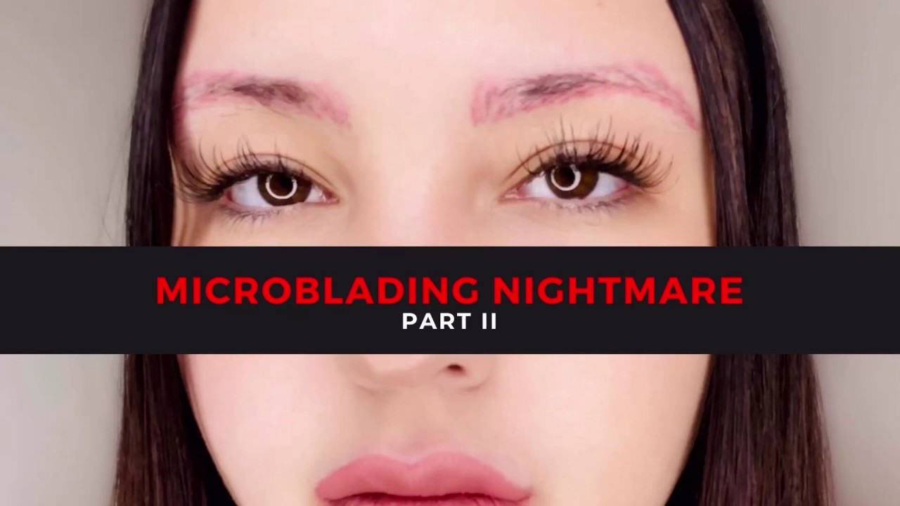 Don't get Microblading until you watch this! (True Story) - YouTube