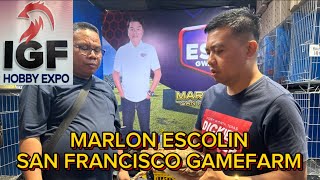 Marlon Escolin San Francisco Gamefarm Igf Hobby Expo 2026 Smx Convention Center