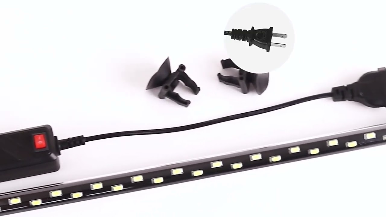 Q50W Luz blanca 90-260V Luz de buceo para acuario Luz LED para