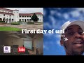 First day of university  lectures  campus tour  nwu pukke  vlog