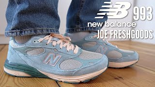 THEY DID IT AGAIN! JOE FRESHGOODS NEW BALANCE 993 REVIEW & ON FEET - THESE ARE SO GOOD