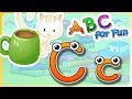  c  the letter c  abc for fun