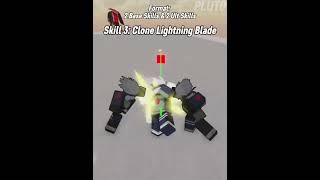 Kakashi Hatake Custom Moveset in JJS • #shorts #naruto #roblox #jujutsushenanigans #kakashi #games
