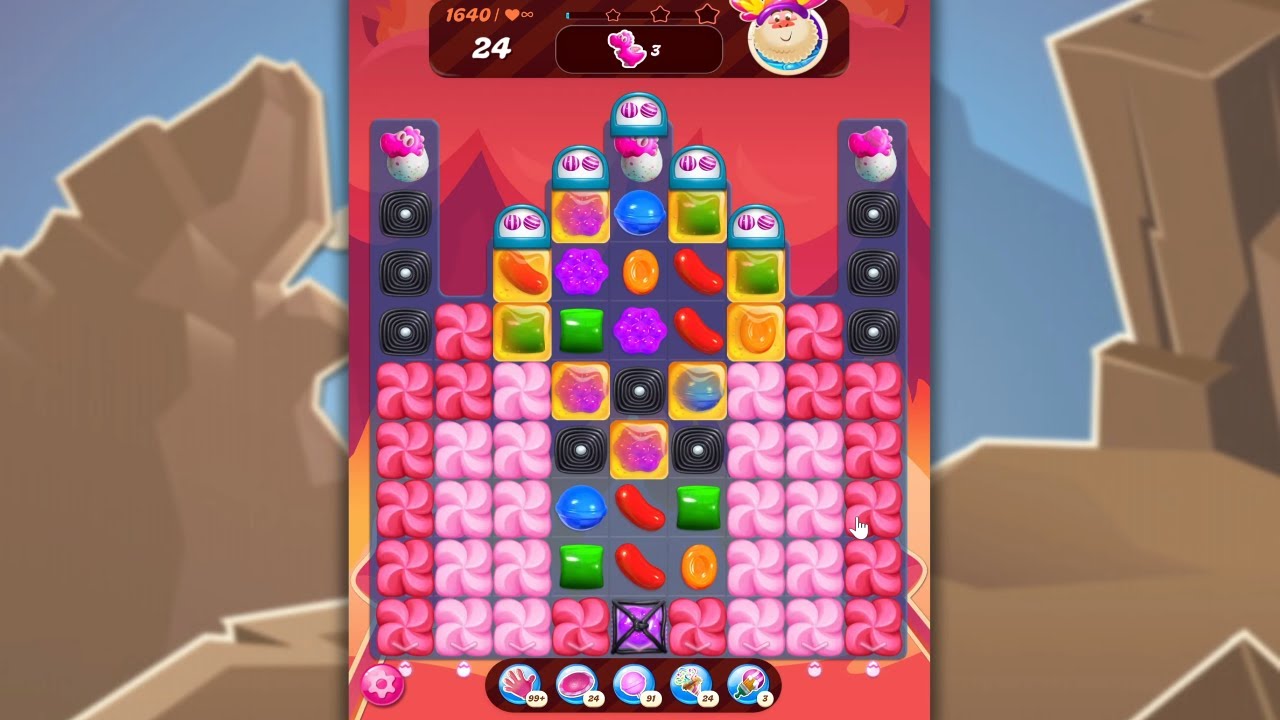 ルージュ Candy Crush Saga LEVEL 1640 NO BOOSTERS (new version)🐟☑️ - YouTube