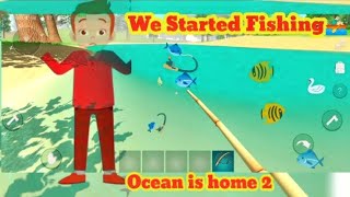 Catching Fish 🐠 in ocean is home 2 Life simulator Gameplay New version screenshot 3