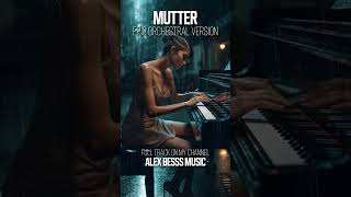 RAMMSTEIN - MUTTER | EPIC PIANO VERSION  #music #cover #epic