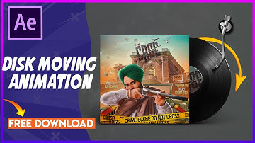 How to Rotate Disk/Cd in Adobe After Effects | Tutorial