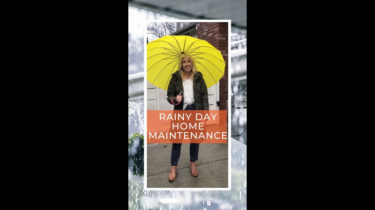 Rainy Day Home Maintenance | Cynthia Cohn & Associates, Inc. | Pasadena Real Estate