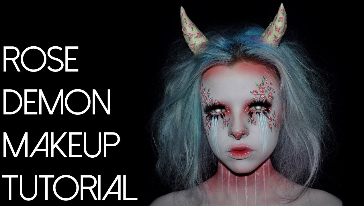 Rose Demon Makeup Tutorial | Colour Creep