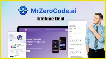 🌟 Discover MrZeroCode Lifetime Deal: Build Stunning Websites Fast with AI-Powered No-Code Platform!🌟