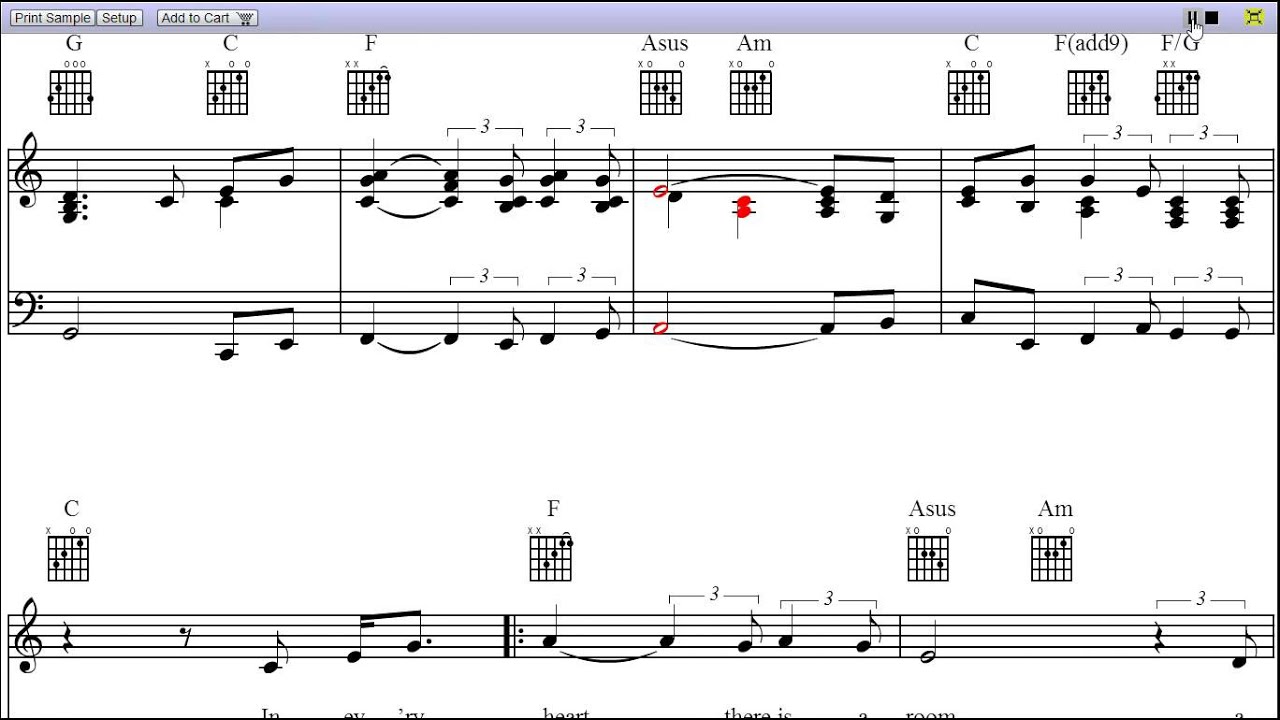 And So It Goes By Billy Joel Piano Sheet Music Teaser Youtube