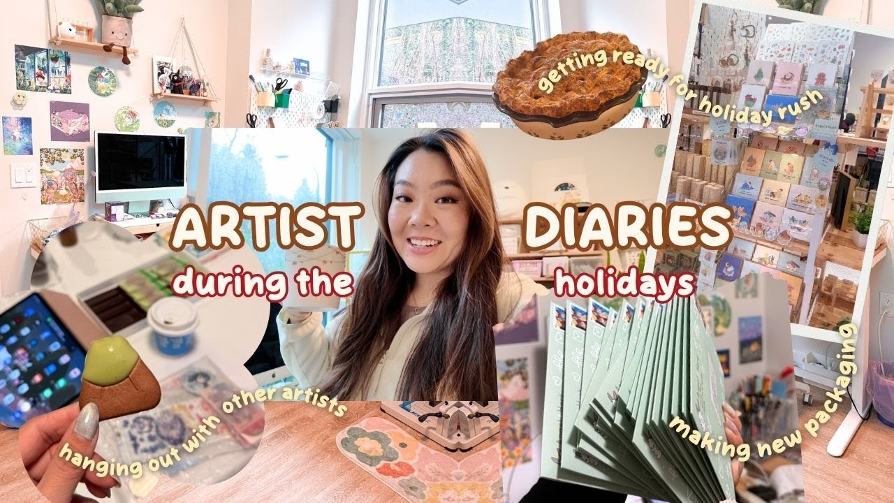 Как подготовиться к праздничному сезону, если у вас небольшой художественный магазин 🎁 Неделя из ...