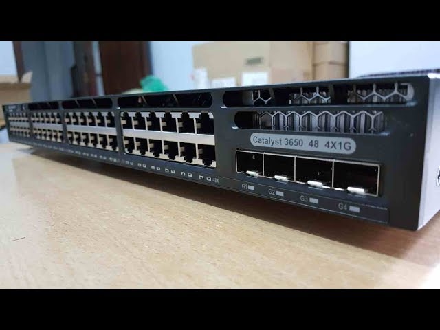 CCNA - Phần cứng thiết bị core switch Cisco C3650
