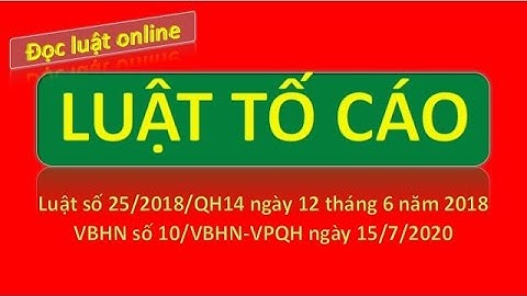 Thông tư hướng dẫn luật tố cáo 2023