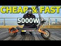 I bought the fastest cheapest electric scooter 1600 obarter d5