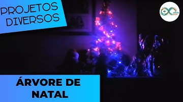 Árvore de Natal controlada por Arduino (ARDUINO BRASIL)
