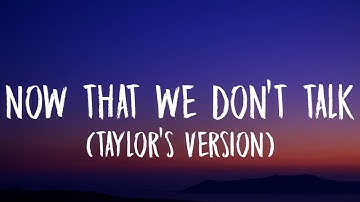 Taylor Swift - Now That We Don