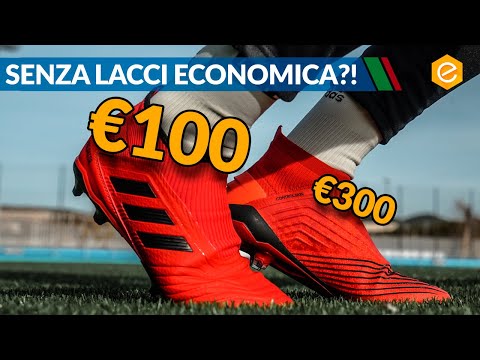 adidas predator senza lacci