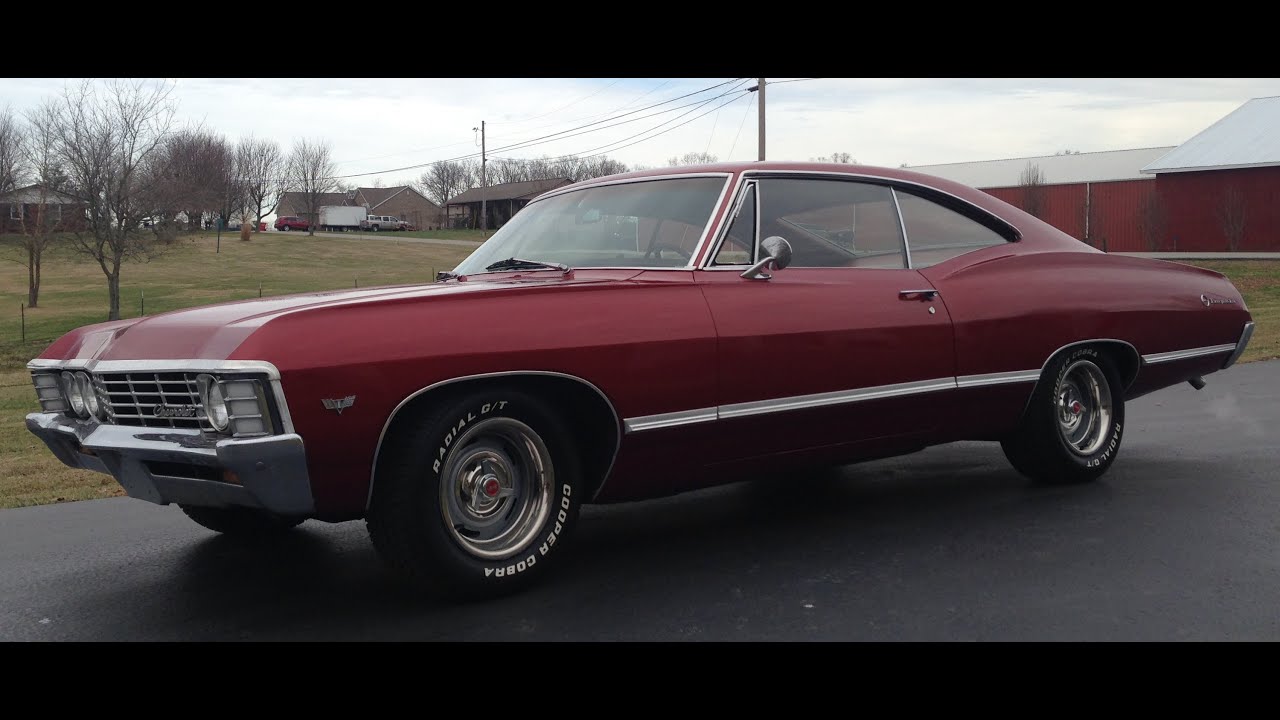 1967 Chevy Impala! 283 Engine, Auto! $8,950.00! - YouTube