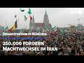 München Hunderttausende Fordern Machtwechsel Im Iran AFP München Hunderttausende Fordern Machtwechsel Im Iran AFP