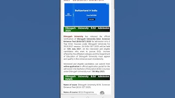 Dibrugarh University B.Ed Admission 2025 – DU B.Ed CET Online Form  #shortvideo
