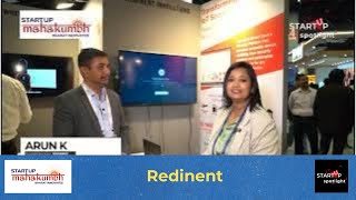 Arun K, Founder & COO, Redinent @StartupMahakumbh