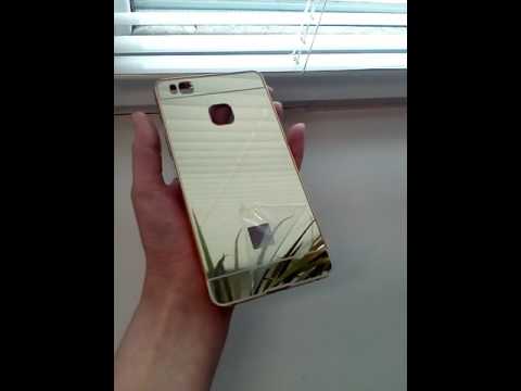 Чехол (бампер) зеркальный для Huawei P9 lite