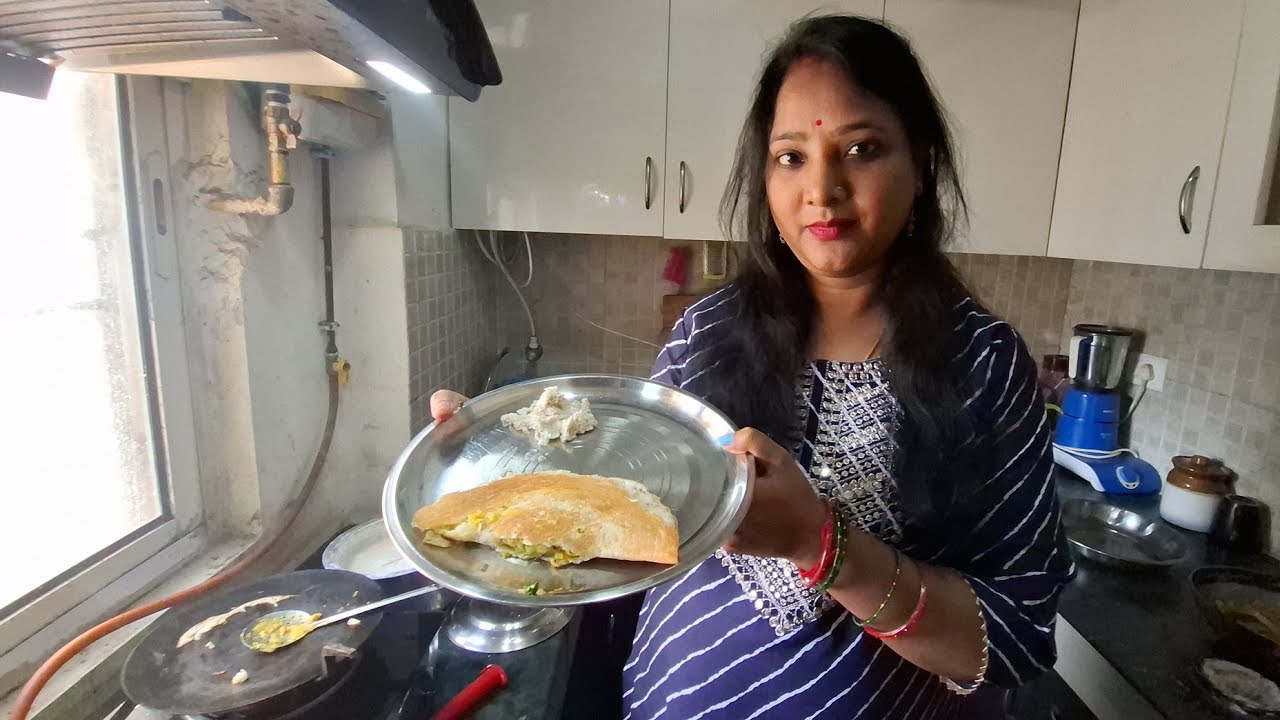 Aaj Bachchon ke liye banaya Dosa😋❤️