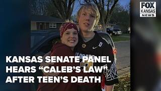 Kansas Senate panel hears “Caleb’s Law” after El Dorado teen’s sextortion death
