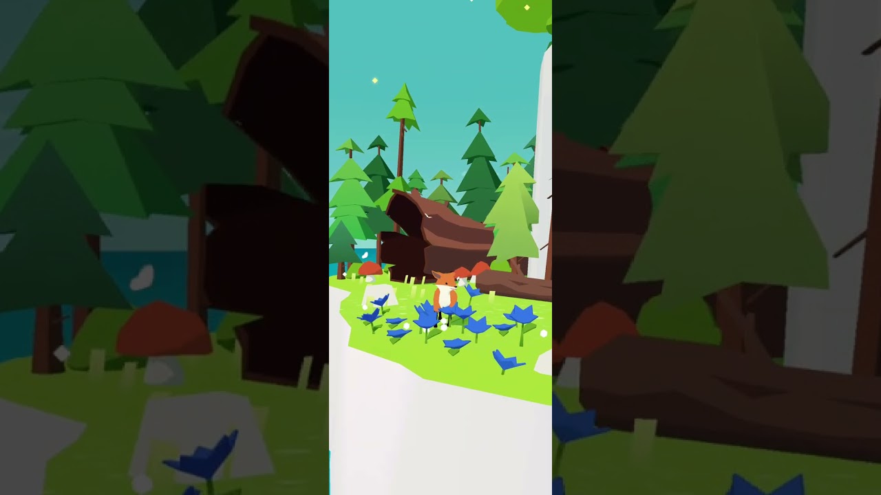 Jugando forest lsland☺️