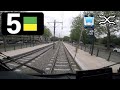 🚊 GVB Amsterdam Tramlijn 5 Cabinerit Westergasfabriek - Amstelveen Stadshart Driver's view POV 2019