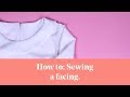 How To: Sewing a Facing (with invisible zipper)
